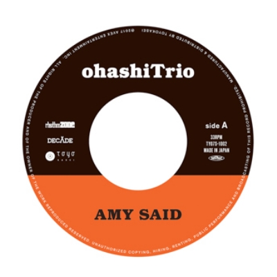 Amy Said (7インチアナログレコード) : 大橋トリオ | HMV&BOOKS online 