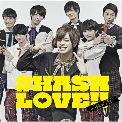はっしゅたぐ LUV / ハッシュタグラブ ブレスレット 7mm ジェットブラック