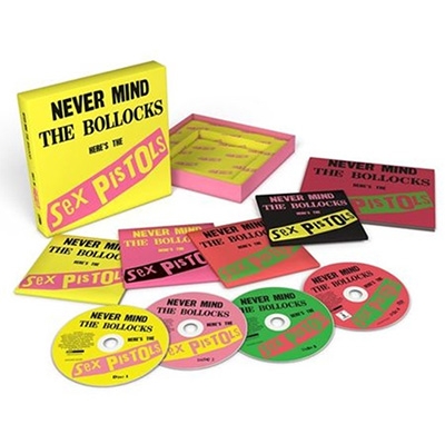 Never Mind The Bollocks -40th Anniversary Deluxe Edition (3CD+DVD