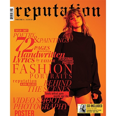 Reputation Deluxe Vol 1 (Deluxe Magazine+CD) : Taylor Swift 