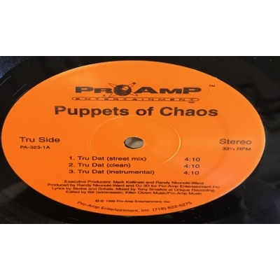 DJ SEIJI MIX収録 PUPPETS OF CHAOS /Tru Dat スーパーマーケット割引