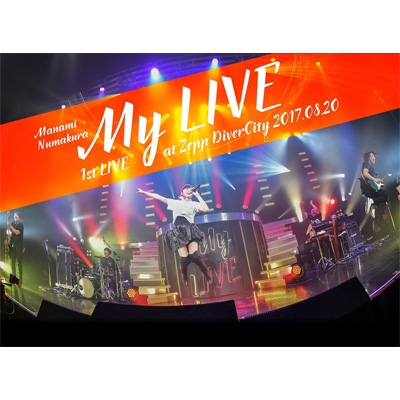 1st Live My Live At Zepp Divercity 17 08 沼倉愛美 Hmv Books Online Vtxl 32