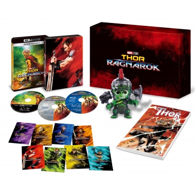 マイティ・ソー:4K UHD 3ムービー・コレクション [4K ULTRA HD+ブルーレイ] [Blu-ray] マイティ・ソー：4K UHD 3ムービー・コレクション（数量限定