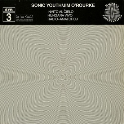 アナログ 新品 sonic youth jim o'rouke