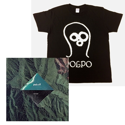 POLPO peels off レコード アナログ TRJC-1073 PTP peels off 【特別限定盤】(アナログレコード+Tシャツ XL+CD) : POLPO