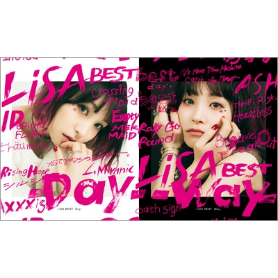 CD・DVD・ブルーレイLiSA best day,best way 完全数量生産限定盤サイン入り