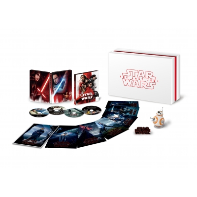 【中古】スター・ウォーズ/最後のジェダイ 4K UHD MovieNEX プレミアムBOX(数量限定) [4K ULTRA HD + 3D + Blu-ray + デジタルコピー(クラウド対応)+MovieNEXワールド スター・ウォーズ／最後のジェダイ 4K UHD MovieNEX プレミアムBOX