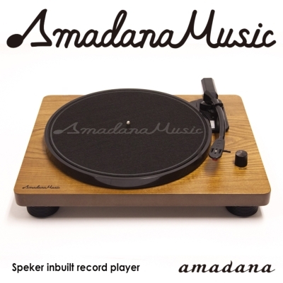 アマダナ ミュージック レコードプレーヤー シブレコ Amadana 節約 Music SIBRECO UIZZ-18520