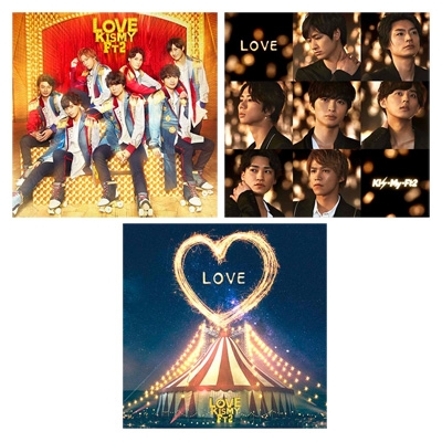 3形態同時購入特典付き》 LOVE : Kis-My-Ft2 | HMV&BOOKS online 