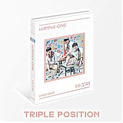 1÷x=1 (Undivided)[TRIPLE POSITION] 【台湾特別盤】 : Wanna One