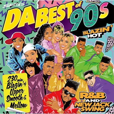 DA BEST -Blazin Hot 90's R&B and New Jack Swing (3CD) | HMV&BOOKS 