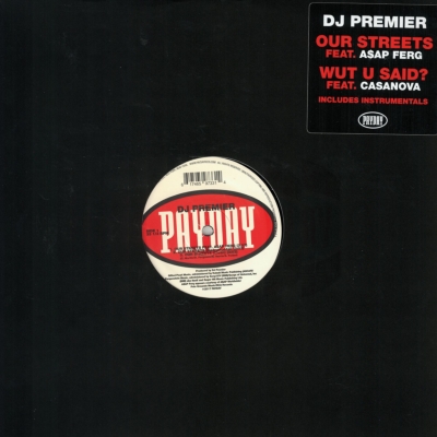 DJ PREMIER - OUR STREETS レコード2枚ASAP DJ PREMIER - OUR STREETS レコード2枚ASAP
