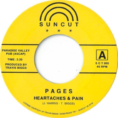 Heartaches & Pain / Mack (7インチシングルレコード) : Pages (Dance 