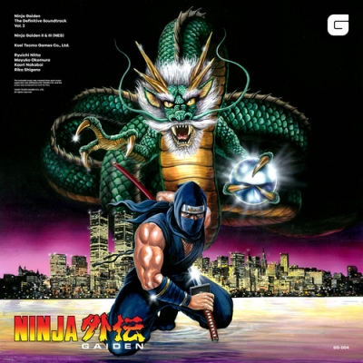 ピンク・ブルー NINJA GAIDEN (忍者龍剣伝）３本セット【美品・NES北米