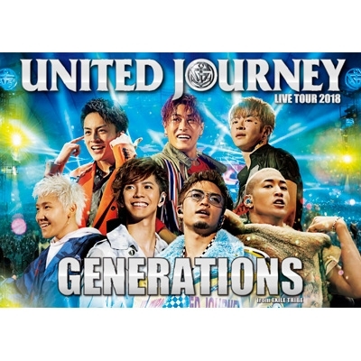 Generations Live Tour 18 United Journey 初回生産限定盤 Generations From Exile Tribe Hmv Books Online Rzbd 50