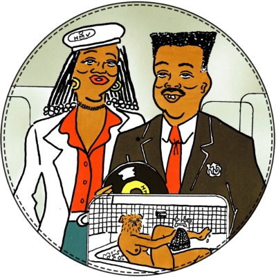 Noncheleee×hmv Record Shop Slipmat (Reco Couple)1枚組 : Noncheleee