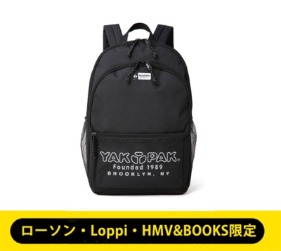 YAK PAK BACKPACK BOOK BLACK POUCH ver.