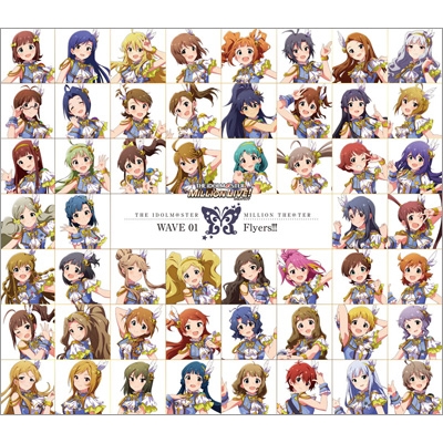 THE IDOLM@STER MILLION THE@TER WAVE 01 Flyers!!! : 765 MILLION ALLSTARS |  HMVu0026BOOKS online - LACM-14891