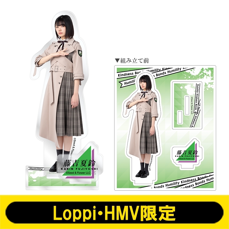 アクリルスタンド (藤吉夏鈴)【Loppi・HMV限定】 : 欅坂46 | HMV&BOOKS 