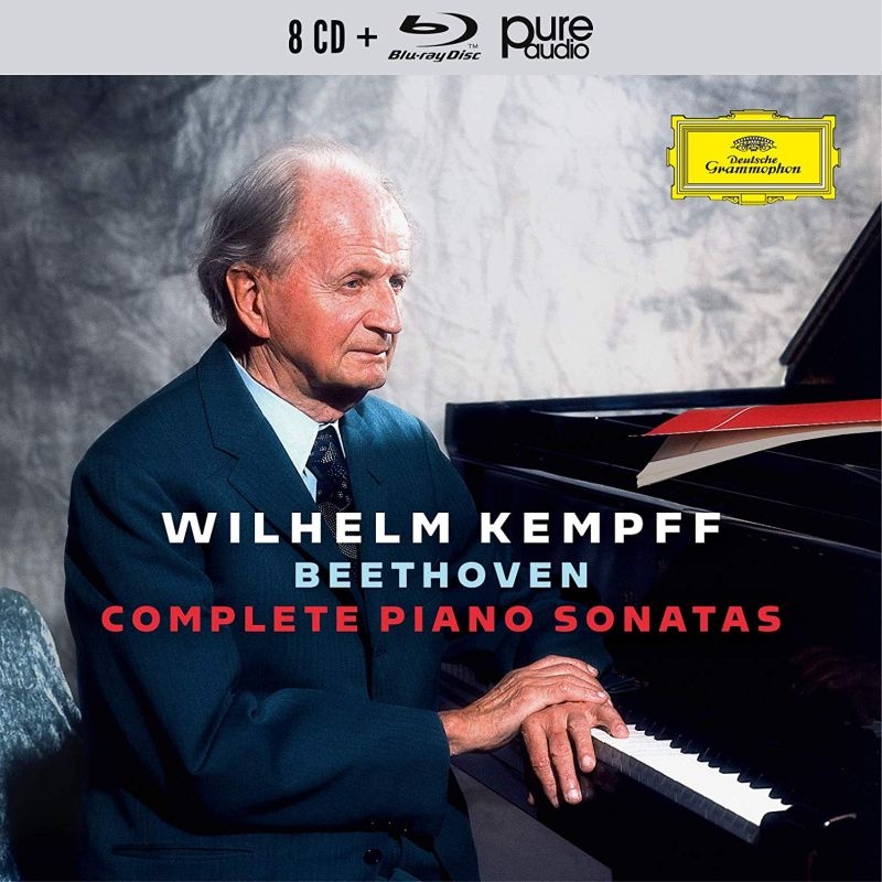 ピアノ・ソナタ全集 ヴィルヘルム・ケンプ（8CD＋ブルーレイ・オーディオ） ベートーヴェン（1770-1827） HMVBOOKS  online 4837429