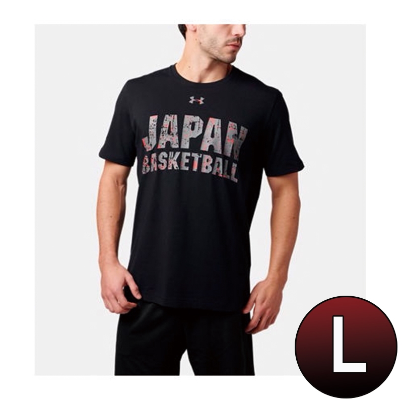 UNDER ARMOUR JAPAN CCT Tee Camo Logo BLACK (L)/ アカツキファイブ