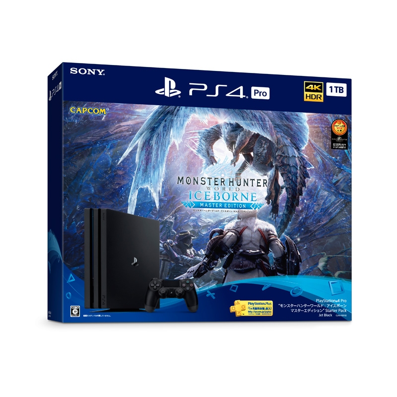 PlayStation4 Pro モンスターハンターワールド：アイスボーン マスターエディション Starter Pack（HDD 1TB） :  Game Hard | HMVu0026BOOKS online - CUHJ10032