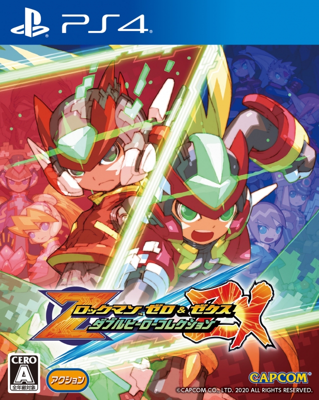 PS4】ロックマン ゼロ＆ゼクス ダブルヒーローコレクション : Game 