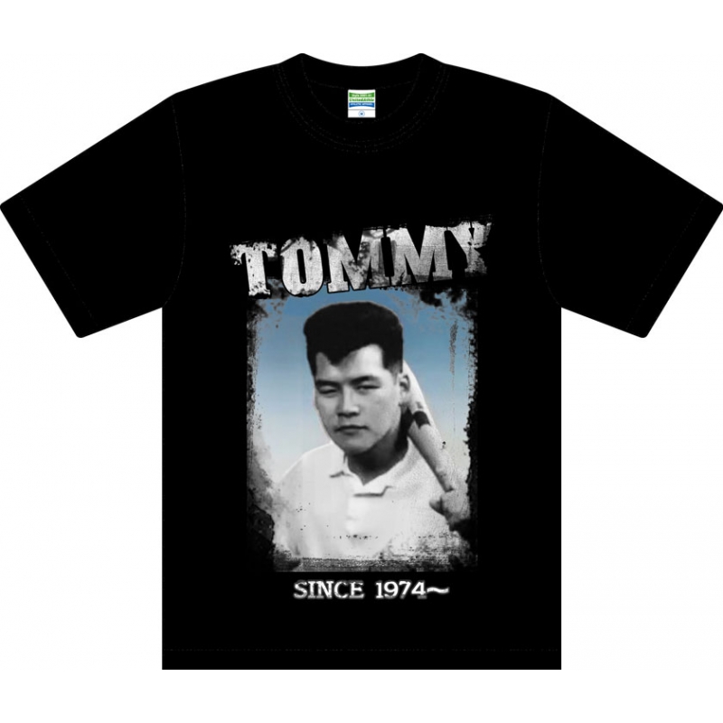 Tommy Tシャツ 黒 Mサイズ : 富澤たけし（サンドウィッチマン