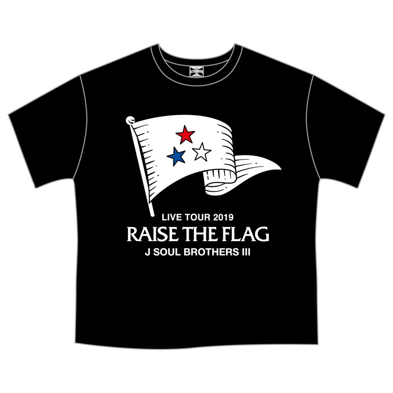 RAISE THE FLAG BIGTシャツ/BLACK 2回目 : 三代目 J SOUL BROTHERS from EXILE TRIBE |  HMV&BOOKS online - JSBAC20