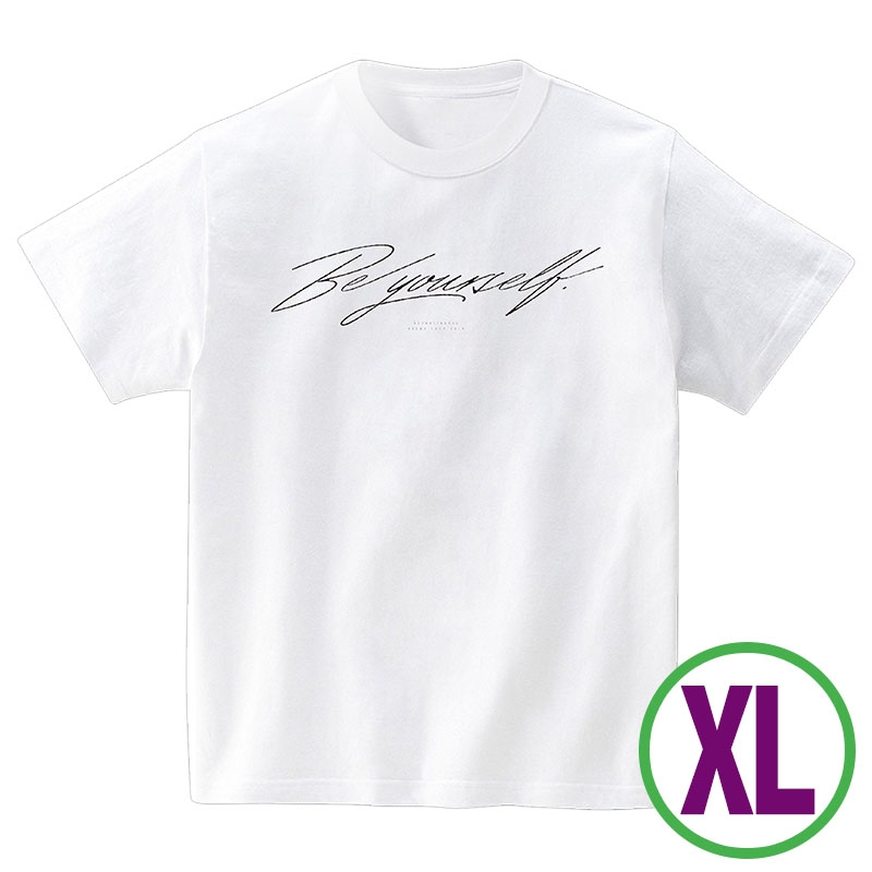 Be yourself Tシャツ ホワイト(XL) : 欅坂46 | HMV&BOOKS online - LP262370