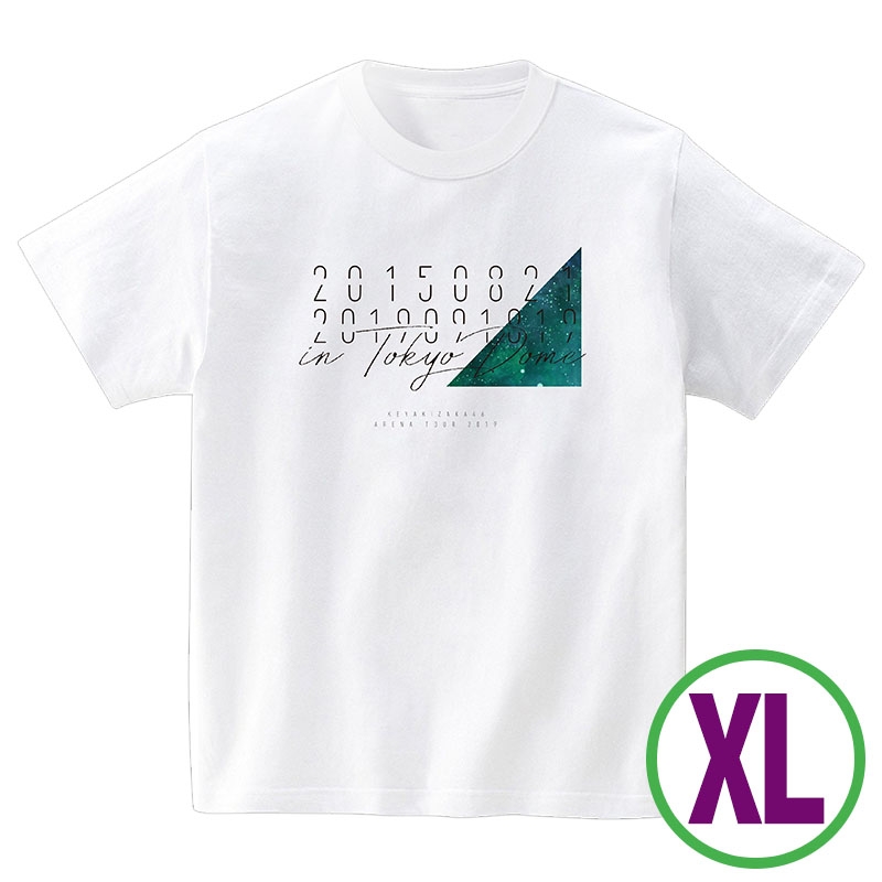 白TシャツLサイズ欅坂46 ツアーTシャツ