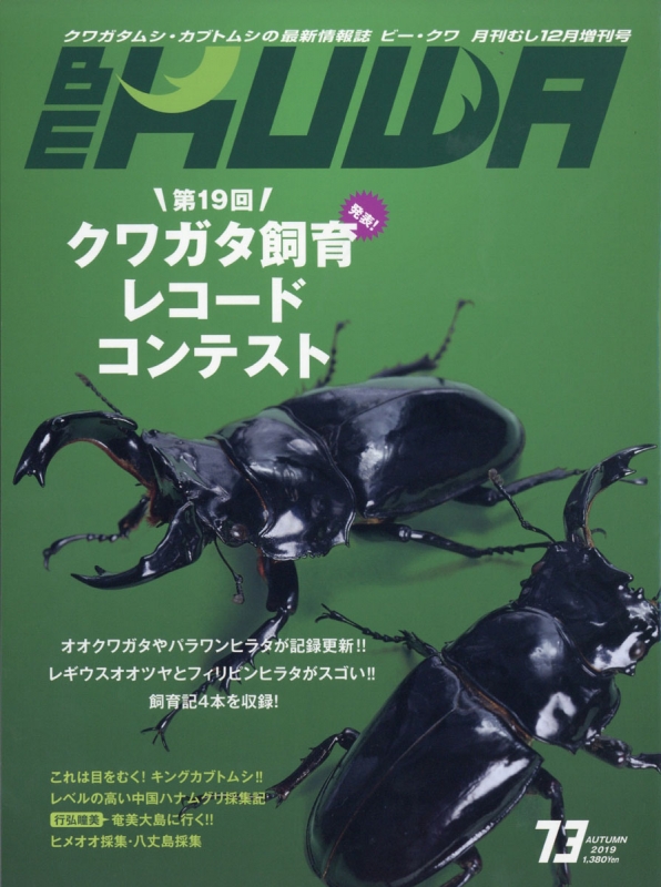 BE-KUWA (ビー クワ)月刊 むし 2019年 12月号増刊 | HMV&BOOKS online