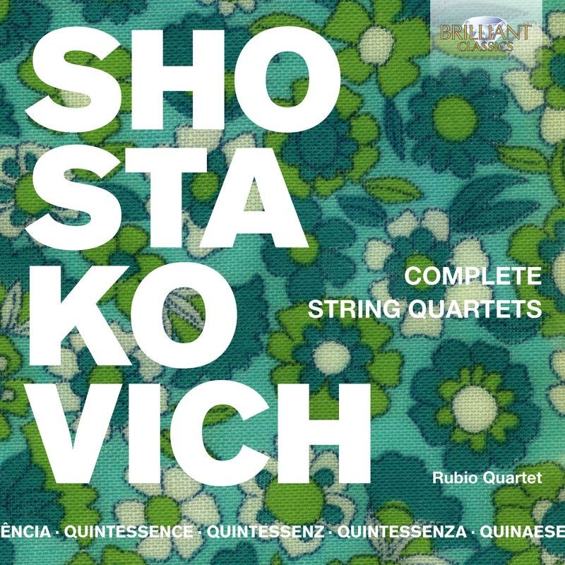 5CD ショスタコーヴィチ 弦楽四重奏曲 全集 ショスタコーヴィチ四重奏団 ロシア Shostakovich String Quartets Complete Olympia