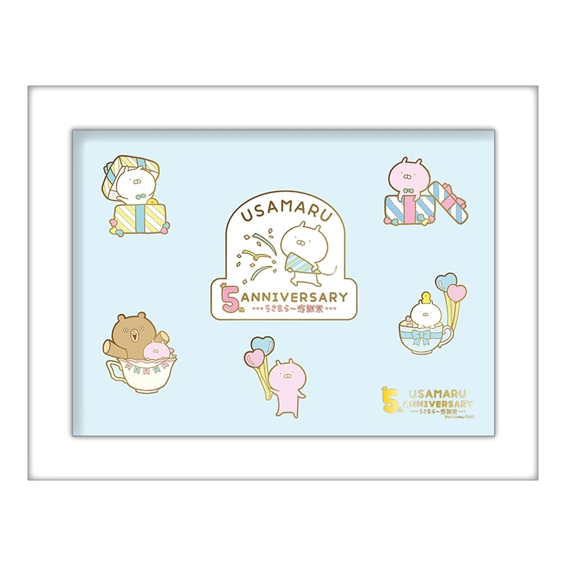 うさまる ピンバッジ 5周年 ピンバッジコレクション うさまらー感謝祭（2020年3月お届け2