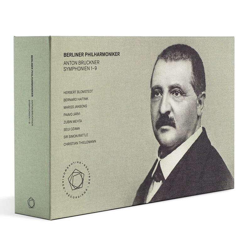 交響曲全集　ベルリン・フィル、小澤征爾、パーヴォ・ヤルヴィ、ブロムシュテット、ハイティンク、マリス・ヤンソンス、ティーレマン、メータ、ラトル（9CD＋3BD＋BDA）