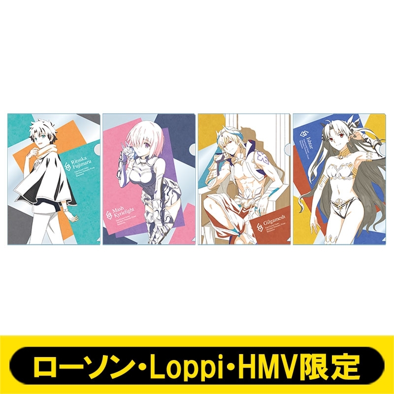 A4クリアファイル4枚セット【ローソン・Loppi・HMV限定】 : Fate