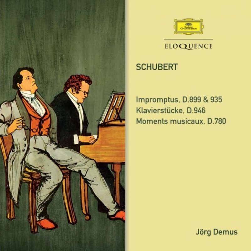 即興曲集、3つのピアノ曲、楽興の時 イェルク・デムス（1958）（2CD