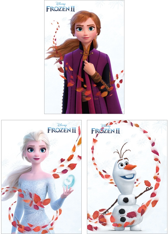 ミニクリアファイル3枚セット / アナと雪の女王2 : アナと雪の女王2