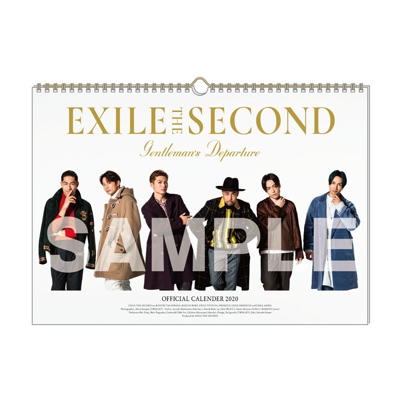 Exile The Second カレンダー 壁掛け Exile The Second Hmv Books Online Lp