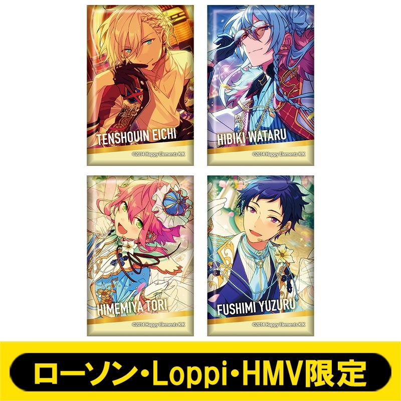 スクエアバッジ4個セット (fine)【ローソン・Loppi・HMV限定