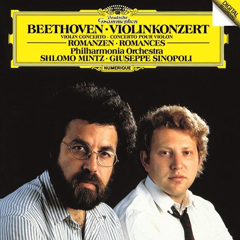 ヴァイオリン協奏曲、ロマンス第1番、第2番 シュロモ・ミンツ、ジュゼッペ・シノーポリ＆フィルハーモニア管弦楽団 : ベートーヴェン（1770-1827）  | HMVu0026BOOKS online - UCCG-90848