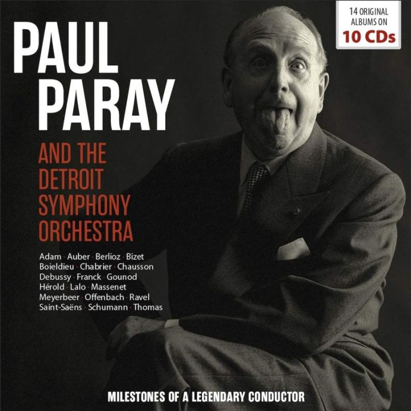 Paul Paray and the Detroit Symphony Orchestra (10CD) | HMV&BOOKS