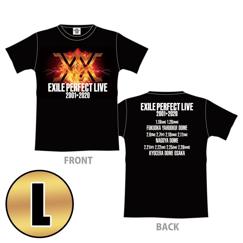 Exile Perfect Live ツアーtシャツ Black L Exile Hmv Books Online Lp