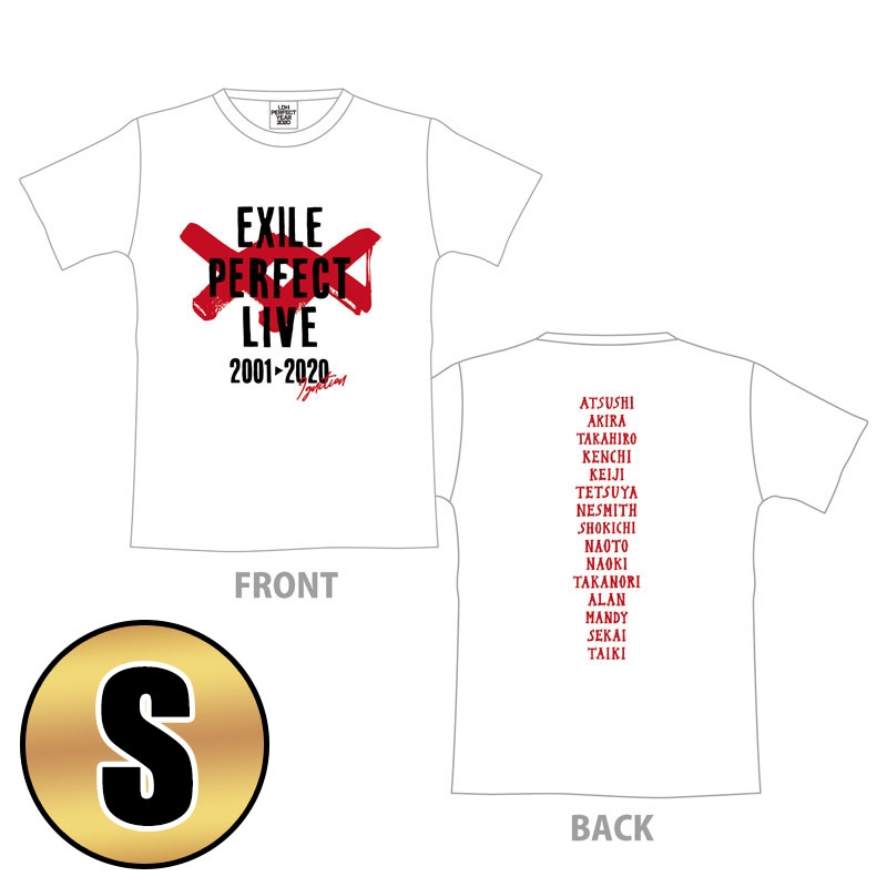 Exile Perfect Live ロゴtシャツ White S Exile Hmv Books Online Lp157300