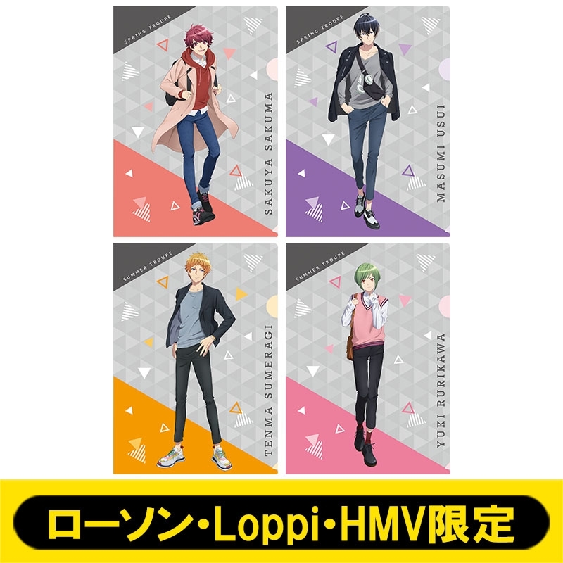 A4クリアファイル4枚セット【ローソン・Loppi・HMV限定】 A3! (エースリー) HMV&BOOKS online LP209914