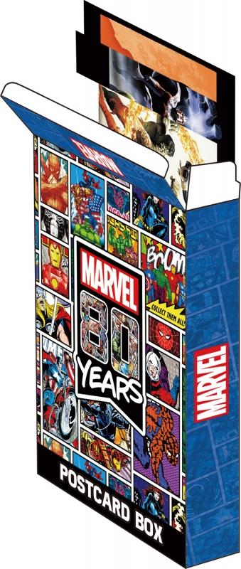 ポストカードセットB（35枚入り） / MARVEL 80YEARS