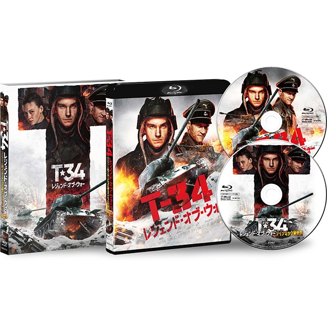 T-34 レジェンド・オブ・ウォー コンプリート版＜インターナショナル版＆ダイナミック完全版＞（2枚組） [Blu-ray] | HMVu0026BOOKS  online - TWBS-8162