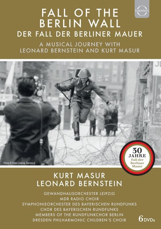 Fall Of The Berlin Wall ベルリンの壁崩壊30周年 クルト マズア レナード バーンスタイン 他 6dvd Hmv Books Online