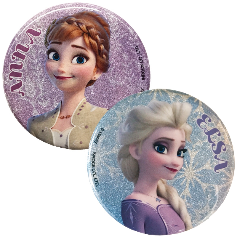 アナと雪の女王 II 缶バッジ 8個セット Amazon.co.jp: サンスター文具 ディズニー 缶バッジ アナと雪の