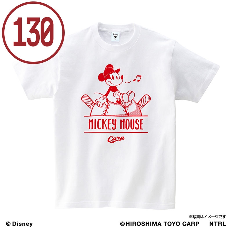 広島東洋カープ Tシャツ ホワイト 130サイズ ミッキーマウス ひとやすみ 広島東洋カープ Hmv Books Online Mmbaseball12